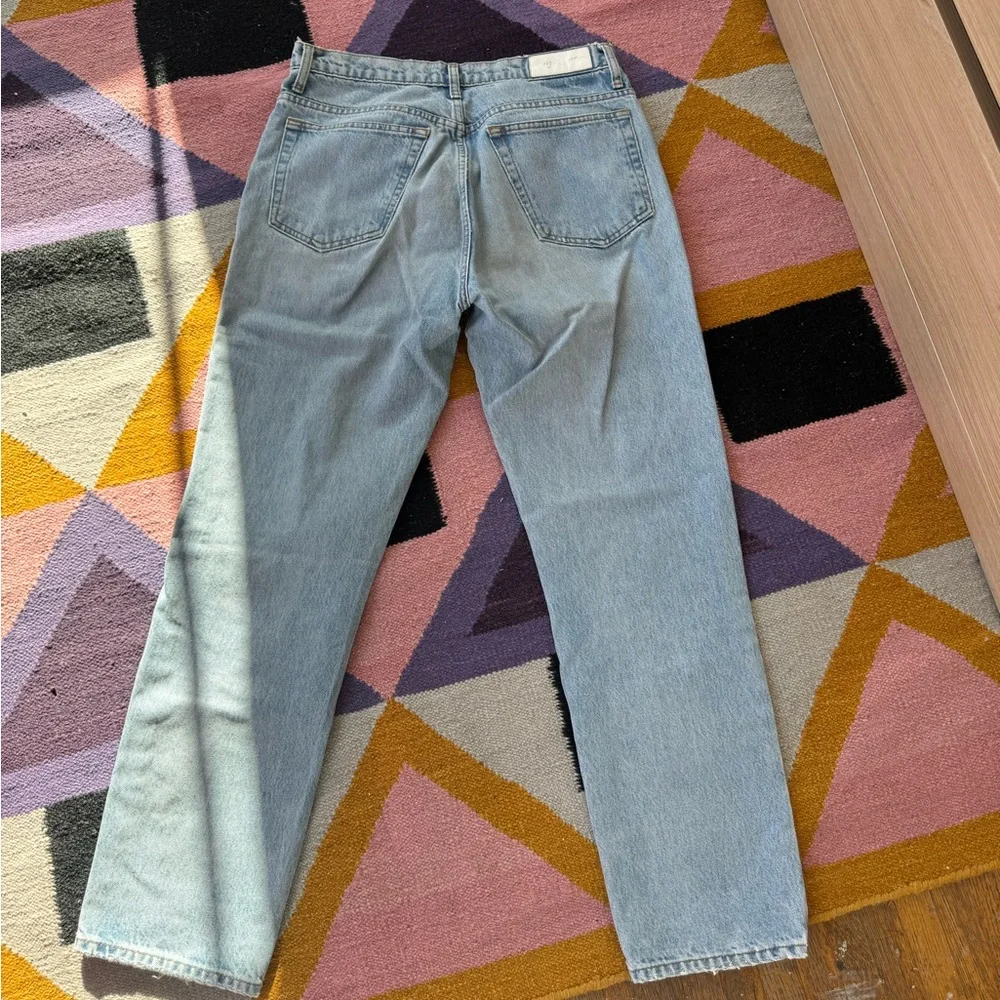 Re/Done High Waist Ripped Jeans - Picture 3 of 4